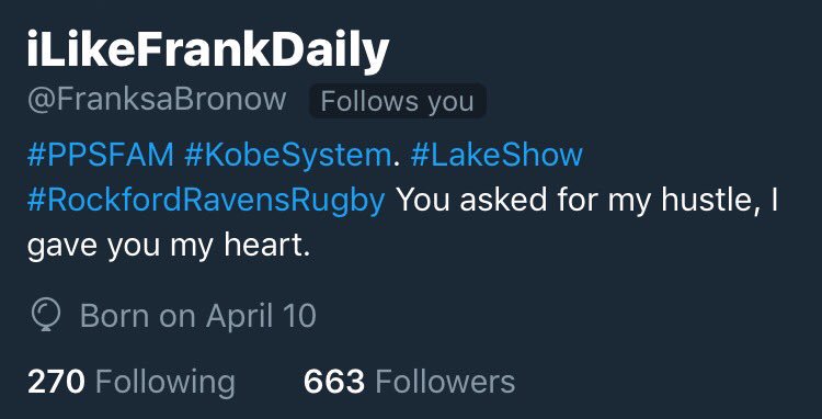 jon_jwalker's tweet photo. RED ALERT PEOPLE THIS IS NOT A DRILL... this is the second time in a row @FranksaBronow has lost followers #PhrankWatch2k17 #HelpMyBoy https://t.co/NAx07rUgwY