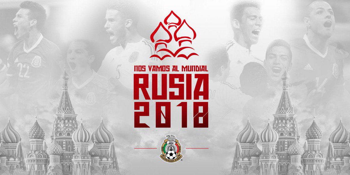 miseleccionmx's tweet photo. Preparen sus maletas, #Incondicionales… 

🙌🏼 ¡#NOSVAMOSALMUNDIAL! 🙌🏼

🇲🇽🛫🇷🇺🏆 https://t.co/xyPKw0ngil