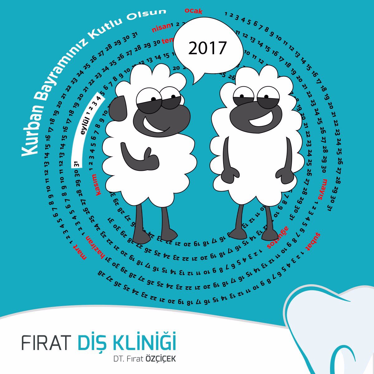 Kurban bayramınız mübarek olsun.