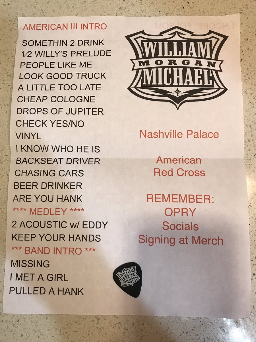 koenigdana1's tweet photo. @wmmorgan thanks for being so nice tonight and making it a memorable show!  #itookthese #humbleandkind #vinyl https://t.co/c3JV5n0tFl