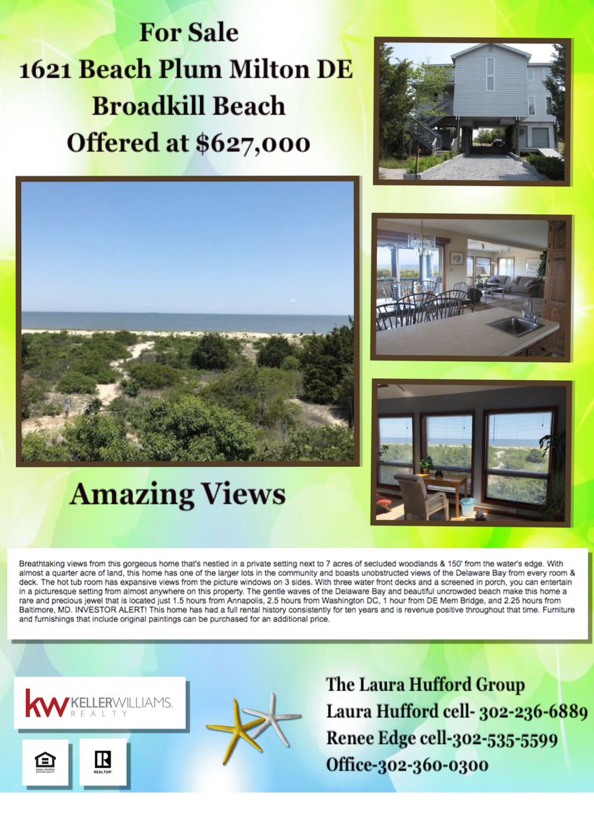 reneeedge's tweet photo. #RealEstate #DelawareBeaches https://t.co/pIbXX877BG