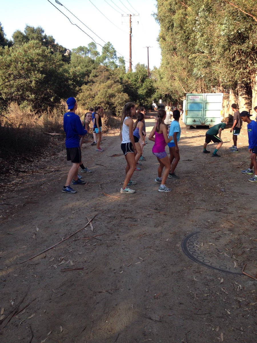 Course run through this morning <a href="/svhsXcountry/">Simi Valley high XC</a>