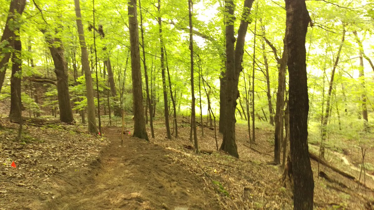 Trail work has officially started @ Shattuck! More trail work Sunday. See FB for details!