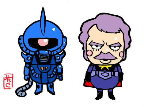 #グフの日 #小鳥ヒーローズ #映画熊漫画 