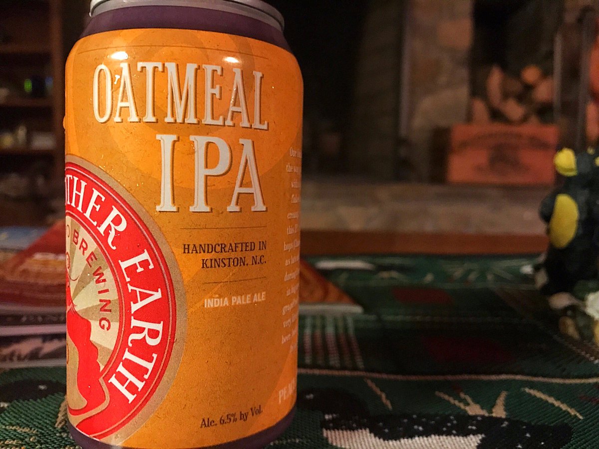 raleighwhatsup's tweet photo. Loving this #OatmealIPA right now from @MotherEarthBrew -brought it to #WV #NCbeer https://t.co/s08xv9Wpk4