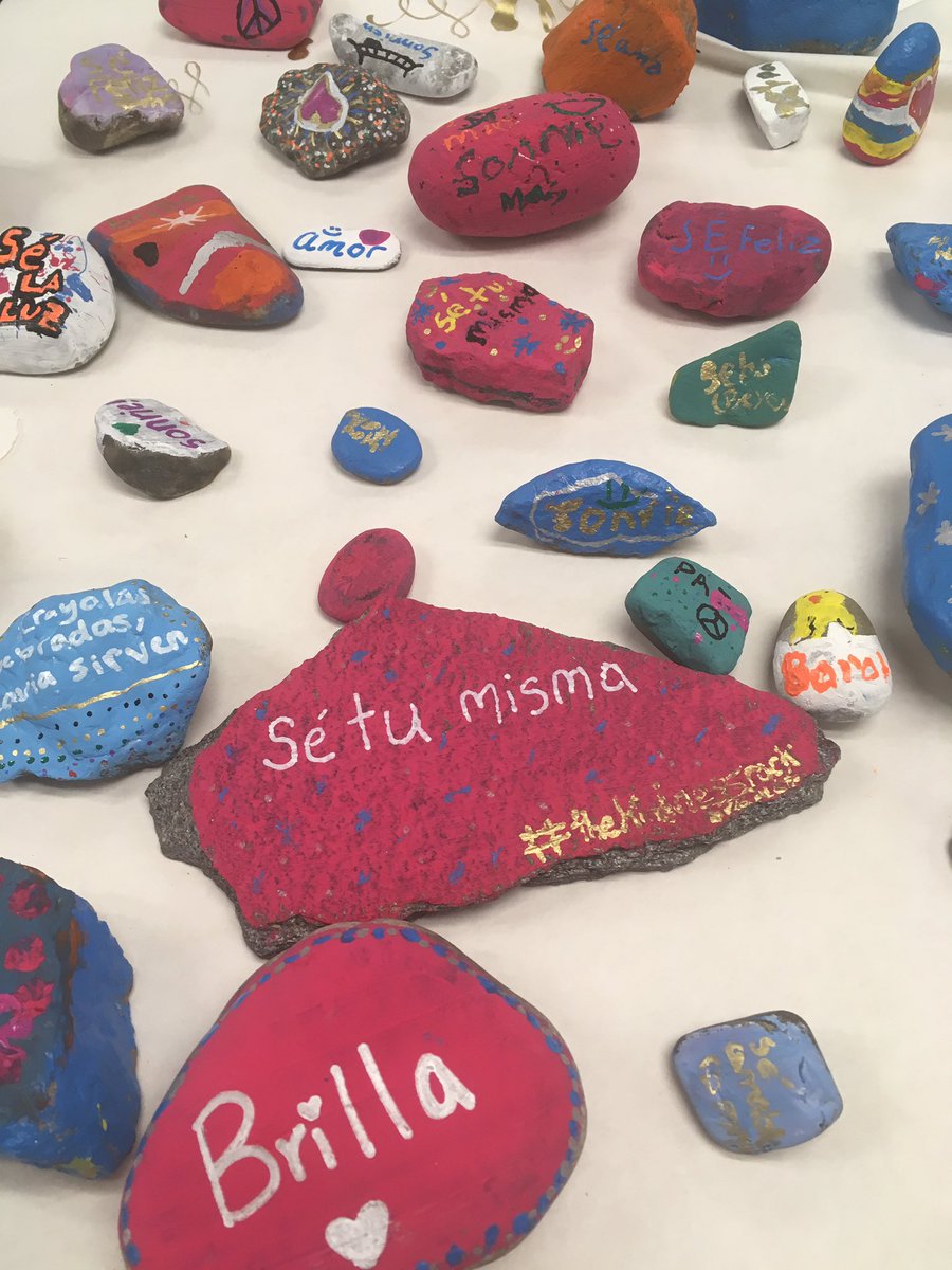 mmsmtlions's tweet photo. #thekindnessrocksproject Day 1 with #mmsmtlions2017 was so fun! #spreadkindness #clasedeespañol https://t.co/DV0AYKhDYC