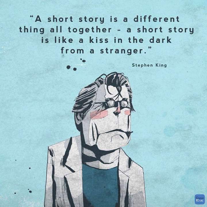 StaceyWriting's tweet photo. I love getting kissed in the dark by a stranger ;)It's even better to be the one doing the kissing! 
#shortstories #amwriting
#StephenKing https://t.co/RIeY8OAvKD