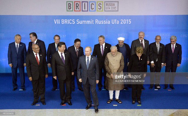TravelerSaheb's tweet photo. @narendramodi 7th #BRICS #BRICS2015 #SCO #EEU summit pic-#BRICS2017 https://t.co/FtIpP8Ev8a