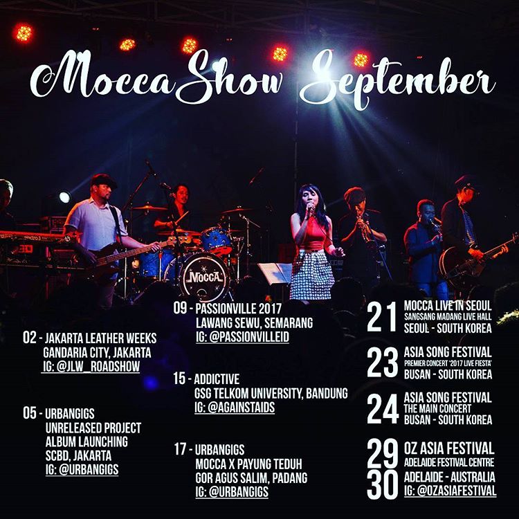 Sampe ketemu ditanggal 17 september bareng Payung Teduh 😘

Dan single kolaborasi baru bakal dibawa pertama kali kepadang,stay tune :)