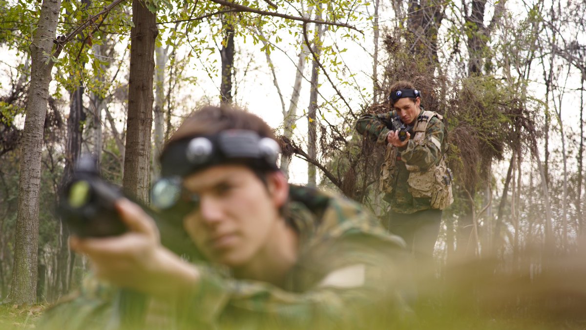 LaserShot_Chile's tweet image. #parquepadrehurtado #parqueintercomunal #lasertag #outdoorlasertag @LaserShot_Chile