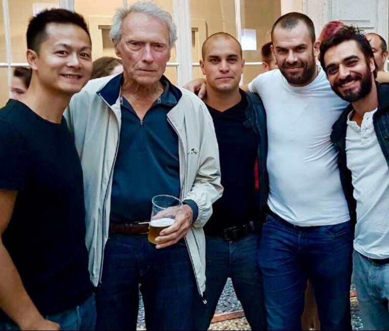 SebVandenberghe's tweet photo. When ur childhood dream has come true ! Working with Clint Eastwood done ✅ ! #actorslife #ClintEastwood https://t.co/QH3plCDIdi
