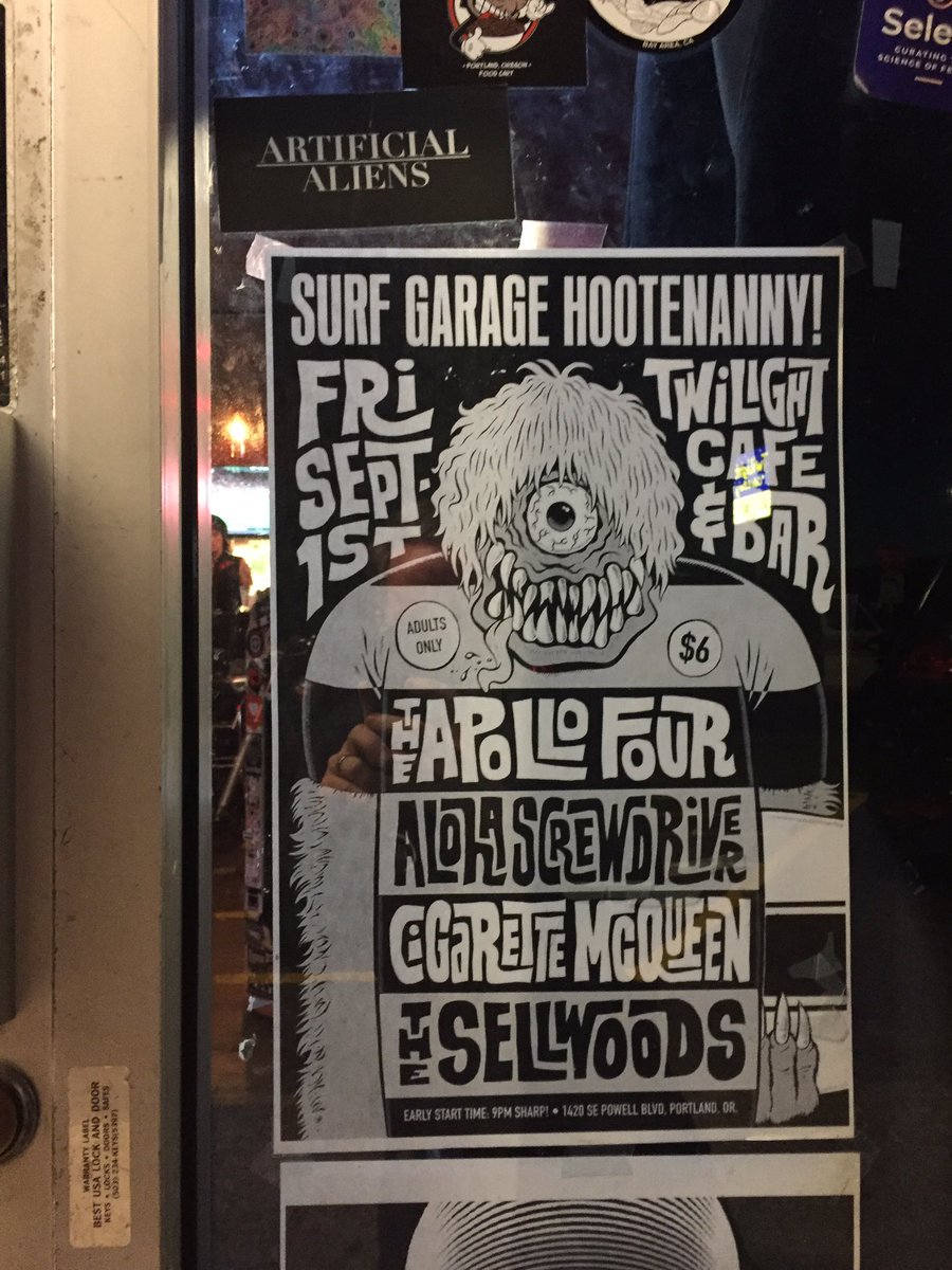 Hootenanny!Let's go, Portland!