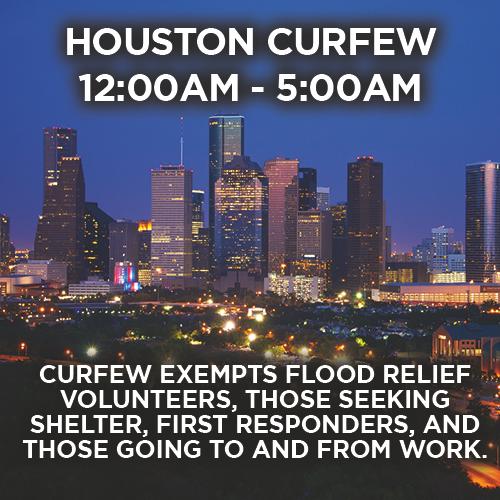 abc13houston's tweet photo. STARTING NOW: The Houston curfew is NOW in effect. https://t.co/gGc8Mf3zX9