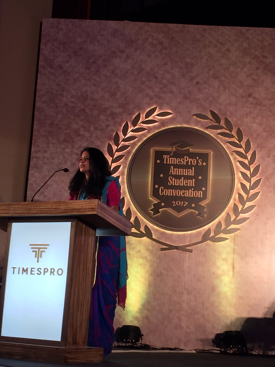 brilliansk's tweet photo. Arpita Vijay "huge opportunity exists, grab them now" addressing the students #TASC2017 @timesproindia @asrikrishna https://t.co/lvuxZApPDF