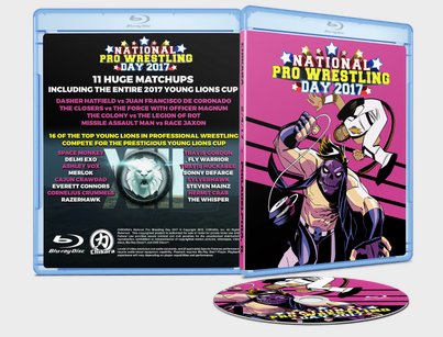 CHIKARApro's tweet photo. What do you get when you add Justin Bieber, 16 wrestlers &amp; the Young Lions Cup? #NPWD17 of course! Get the DVD: https://t.co/QvKywrADjl https://t.co/f6xCIsE0xu