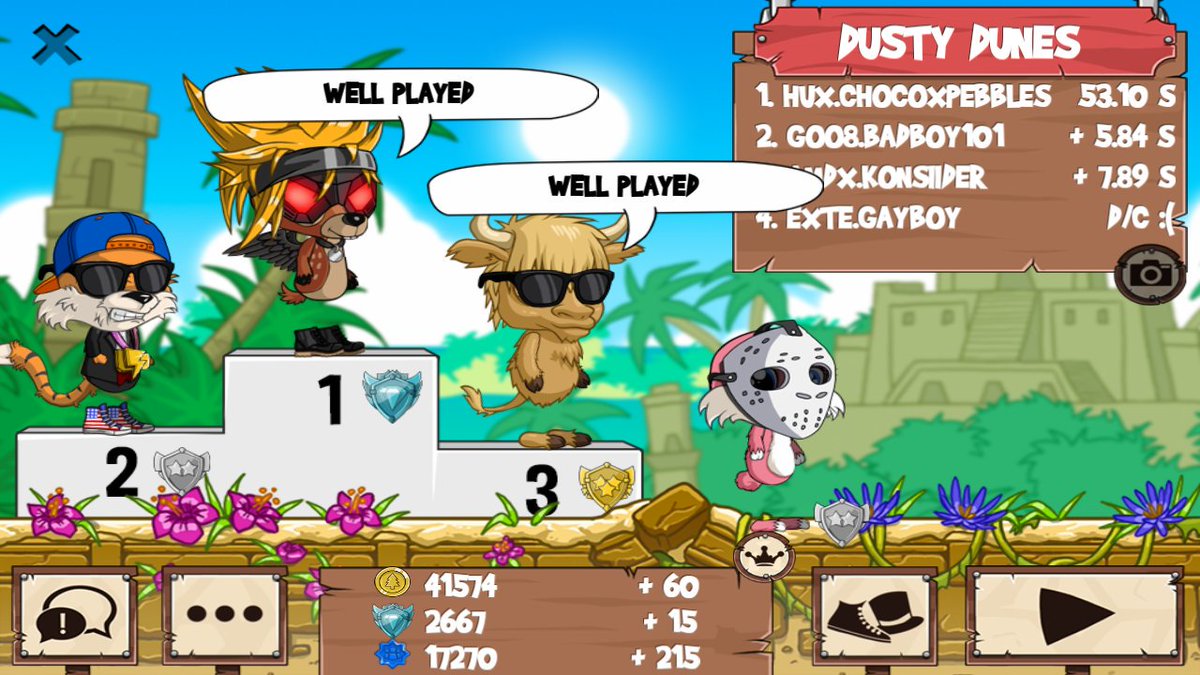 ChocoDeathKiss's tweet photo. All those guys just got washed #funrun2 #Badboy101 #Konsiider #Gayboy 
🙌🙌🙌🙌🙌🙌 https://t.co/X4l1b3pdCt