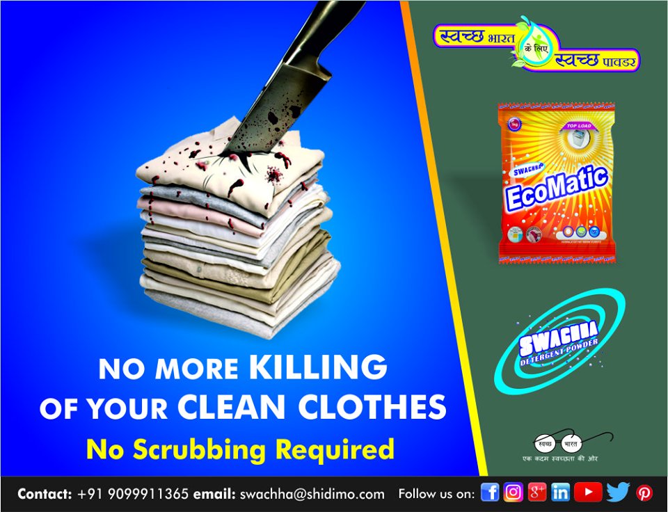 SwachhaDp's tweet photo. Swachha Detergent Powder - Detergent ka king...!
#detergent #swachha #Topload #WashingMachine #surat https://t.co/ohE2pI7ogG