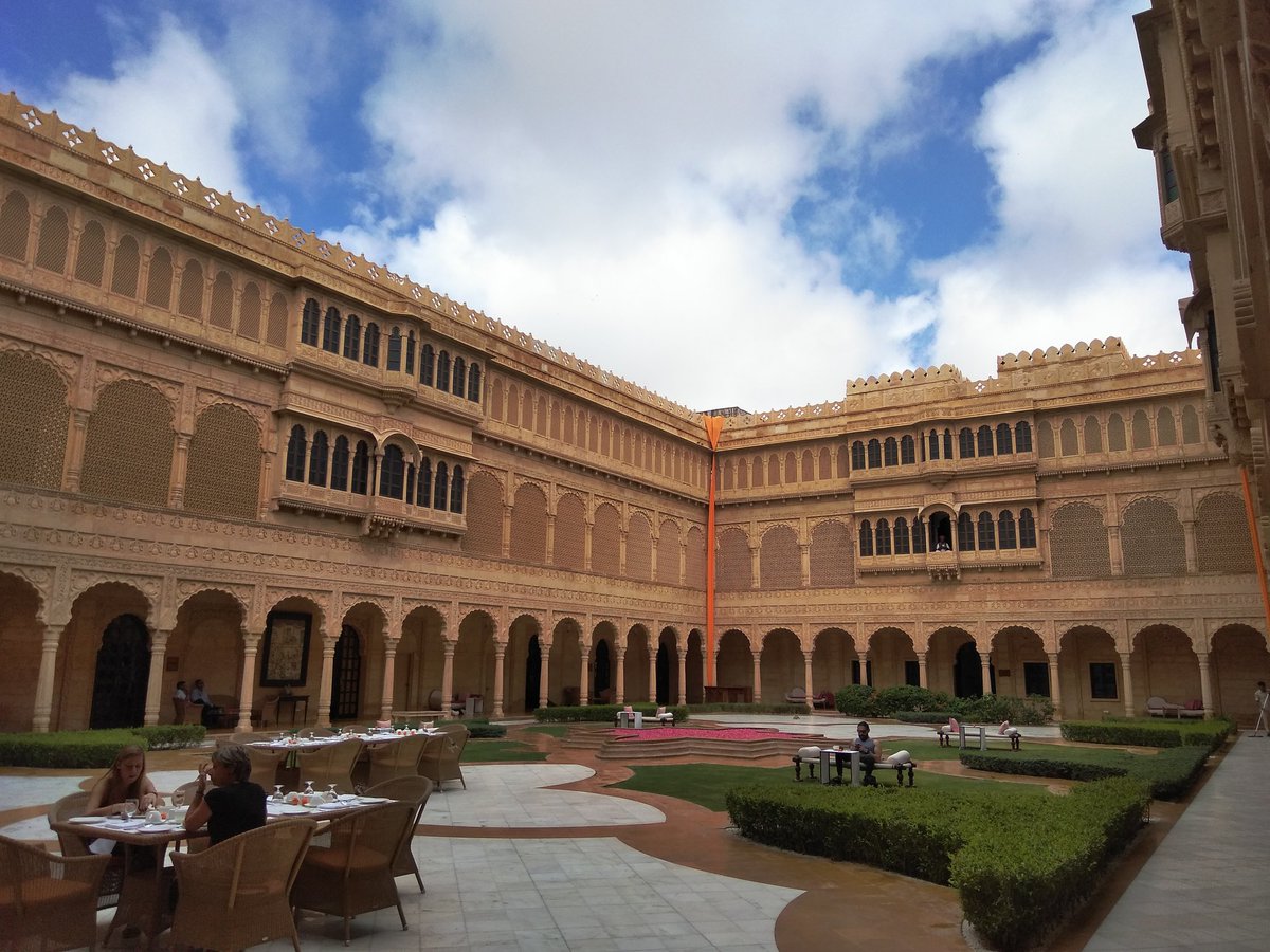 IHHA2017's tweet photo. Day 1: Indian Heritage Hotels Association Convention 2017 commences at Hotel Suryagarh in #Jaisalmer #ihha #heritagehotels #ihhaconvention https://t.co/YoEiXCVbU9