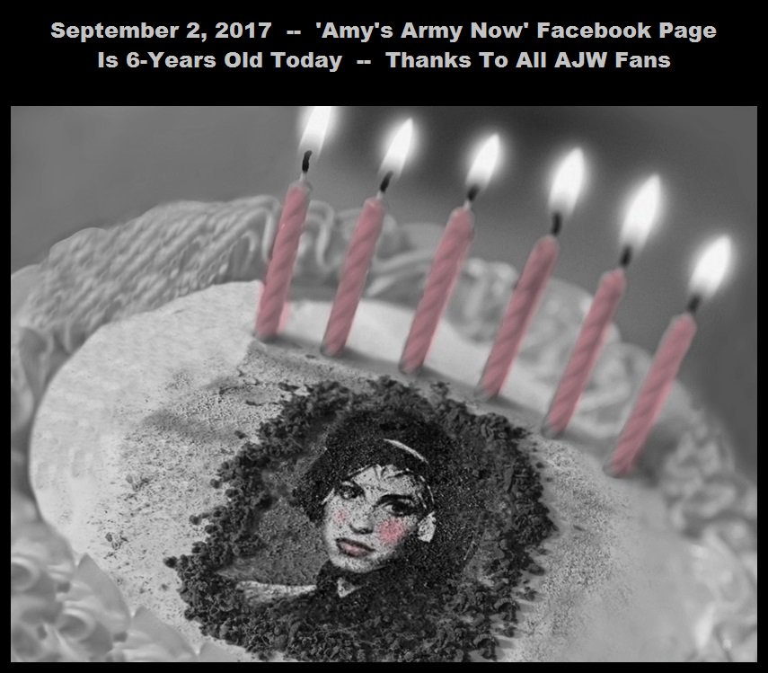 amysarmynow's tweet photo. Once We Were Six Years Old . https://t.co/BIUkqs8ILl . Thanks To All #AmyWinehouse Fans for your continued support of the AAN Facebook Page. https://t.co/IYZ8lrxxpJ