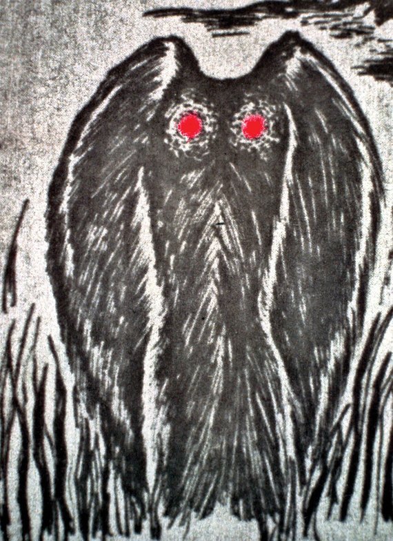 WeParanormal's tweet photo. The #Mothman ! He is the Bloodlusting #Nightmare! First seen in 1966 ! 

#cryptzoology #cryptid #monster #scary #ufo
#trapaFasa #TrapaDrive https://t.co/ipcdeeo2XT