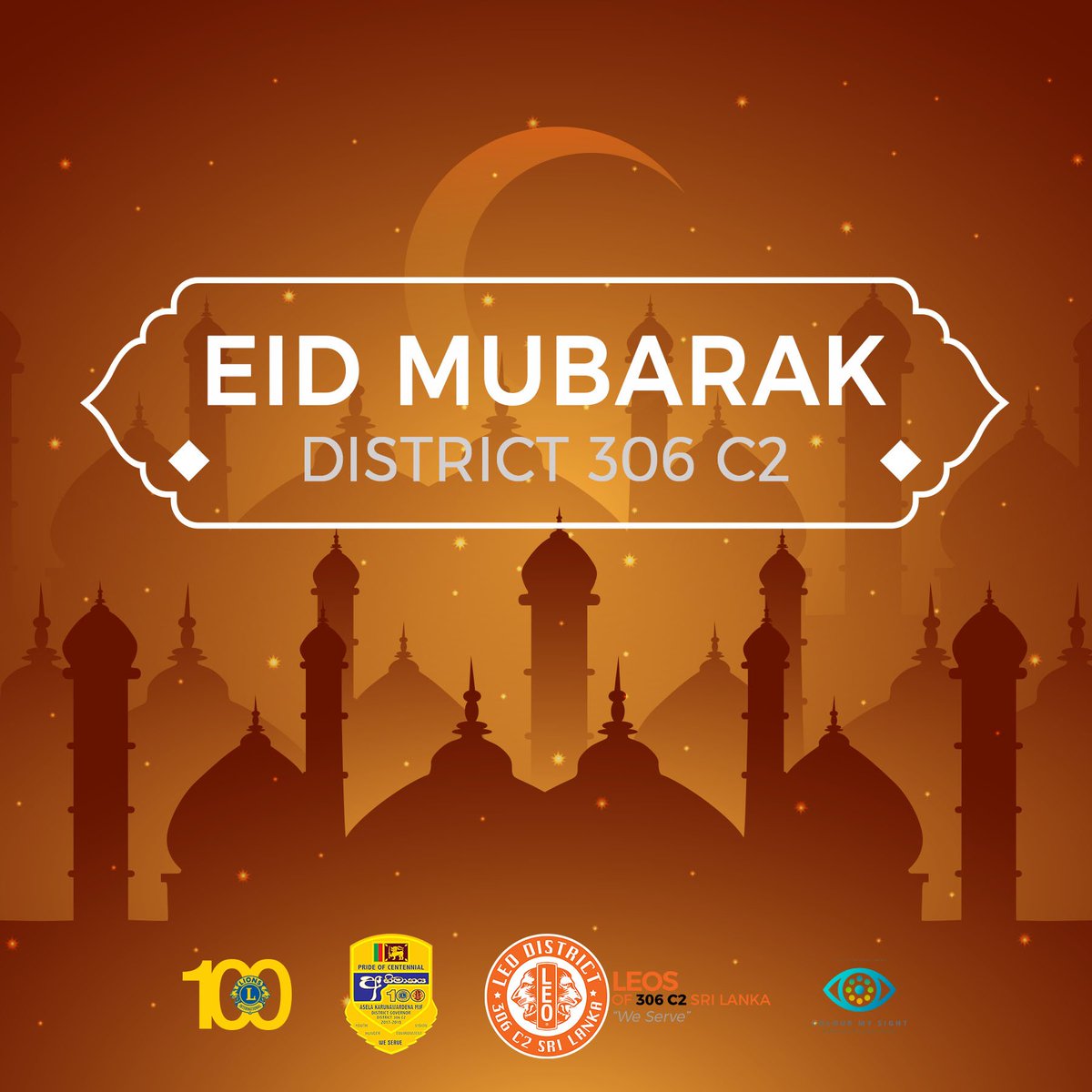 Lions306C2's tweet photo. Wishing you lots of happiness, love and prosperity. Eid Mubarak!
#306C2Leos #Lions306C2 #LionsToday #C2Team #Eid #SriLanka https://t.co/mDZhFcoML7