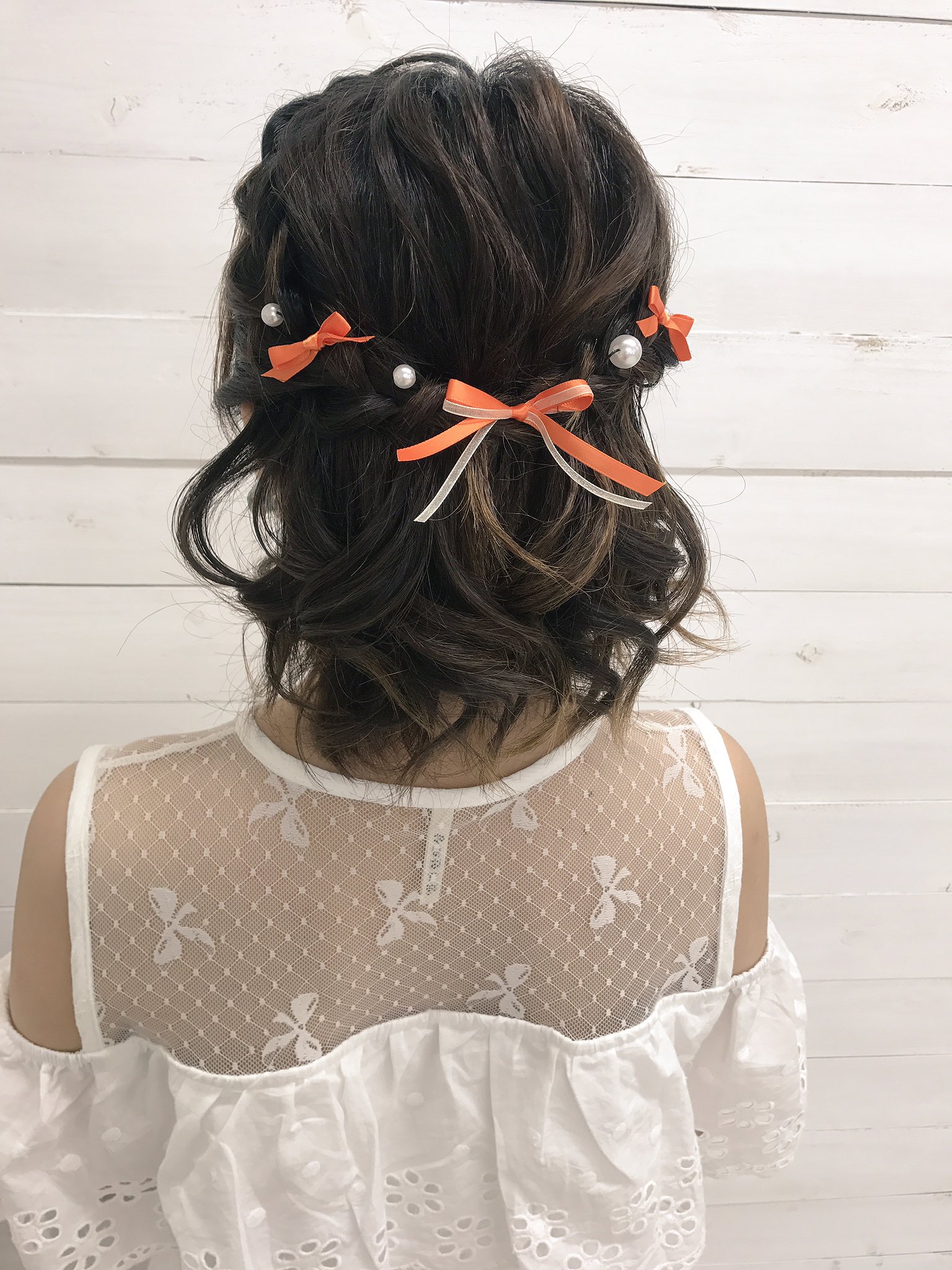 ヘアセットサロン 栄 錦 グランディール En Twitter 短い髪の方でもヘアセットできますよ ミディアムの方にはハーフアップがオススメですっ ヘアセット ヘアアレンジ ヘアメイク ヘアメ ミディアム ハーフアップ コンサート リボン 名古屋 栄 錦