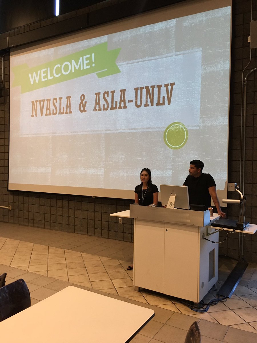 ASLAUNLV's tweet photo. Friday at Five was a success! Thank you to everyone who came out!
#ASLAUNLV #UNLV #ASLA #NVASLA #LandscapeArchitecture #Landscape https://t.co/TGXt1fJkjA
