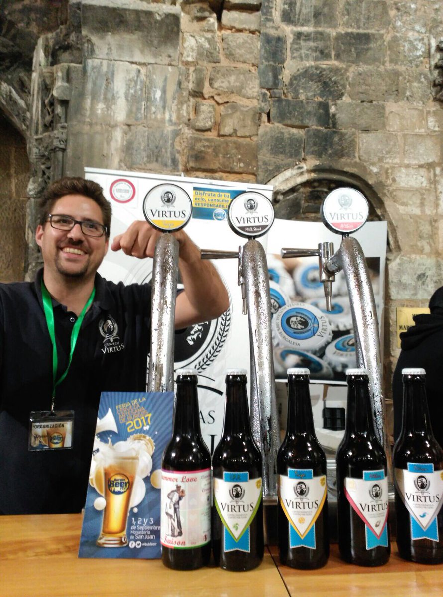 BurgosAlimenta's tweet photo. #BurgosAlimenta presente en #bubf2017 "La mayor variedad de cervezas artesanas en #Burgos"  👇🏼👇🏼 https://t.co/yEEHjBxkE4