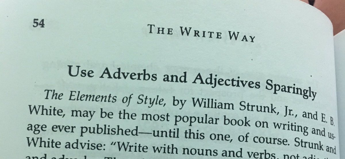 cjmsarmiento's tweet image. "...until this one, of course." 😂 #TheWriteWay #TheElementsOfStyle
