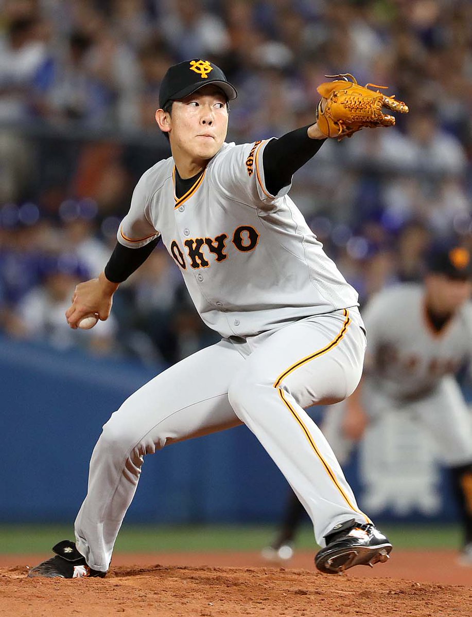 TokyoGiants's tweet photo. 7回、先発の #畠世周 投手は、ここまで1失点の好投！奪三振7！
7回終了。巨人 3-1 DeNA #ジャイアンツ #巨人 #今こそ一丸 https://t.co/7k1T77L6u4