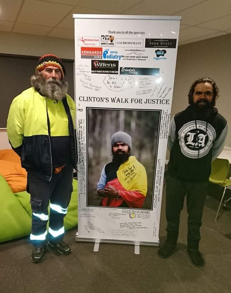 Clintonswalk's tweet photo. This be going into the museum of Australian democracy tomorrow. This for history &amp; for future generations to come #ClintonsWalk https://t.co/JJXMLsn8RR