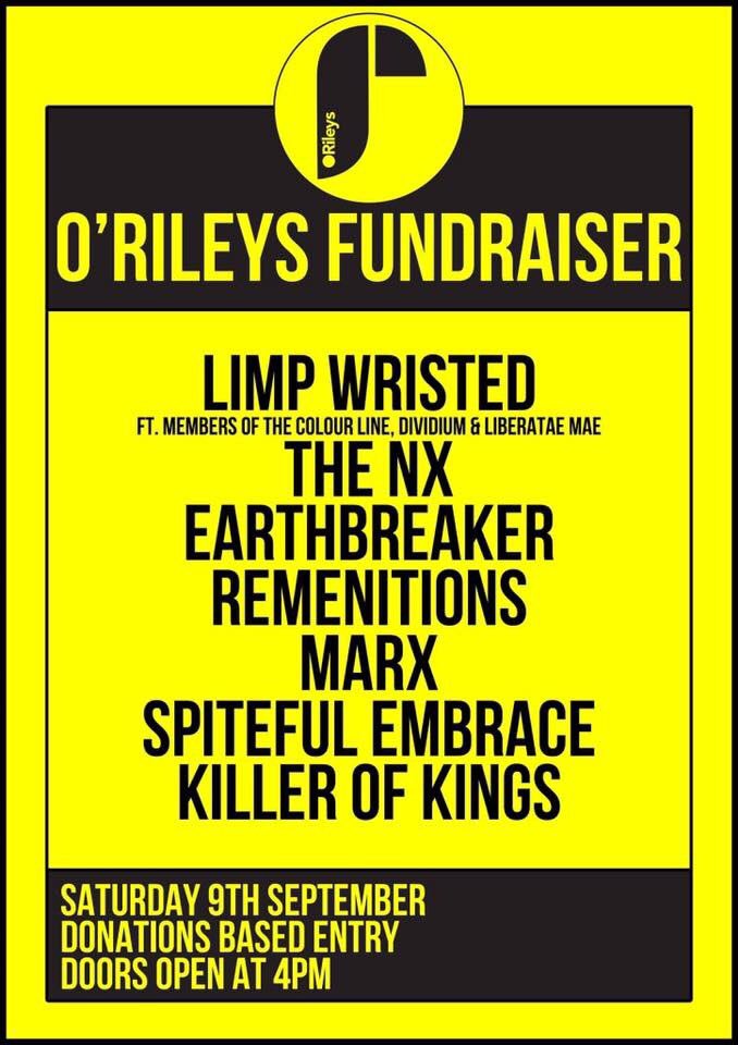 Next Saturday we will be donating £2 of every tshirt sale. EP's are also at £3 a pop which we will donate £1 for each sale. #thenx