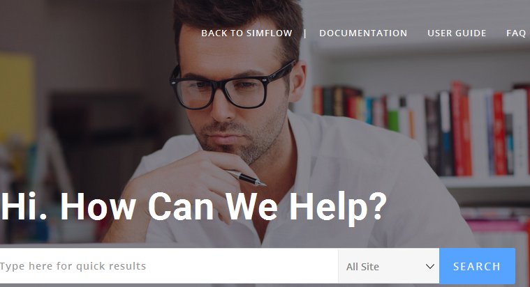 SimFlow_CFD's tweet image. Visit #simFlow Help Center at help.sim-flow.com for Documentation, User Guide, FAQs and Forum. #CFD #OpenFOAM