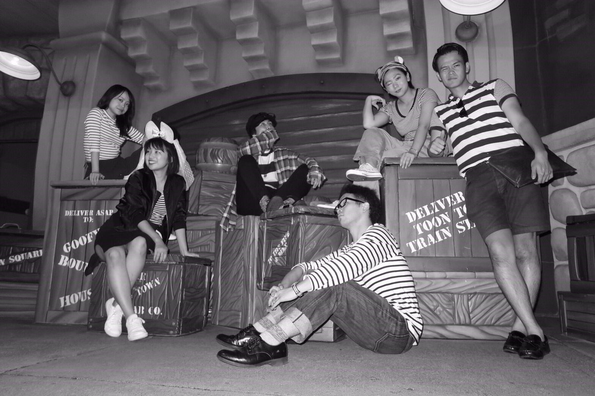 ボーダーおそろコーデ