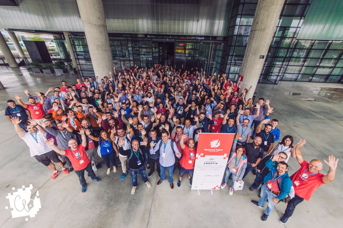 wpcroatia's tweet image. Group photo is awesome! Thank you everyone for participating, you rock ❤️ #wchr