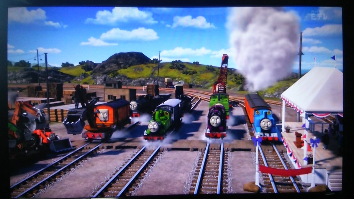 児玉博樹 トーマスのお話はeテレで毎週日曜放送中 בטוויטר トーマス映画 先程終わった 久しぶりに見たから良かった 思った通り 一時間に合わせるため所々カットされてたね きかんしゃトーマス Eテレ
