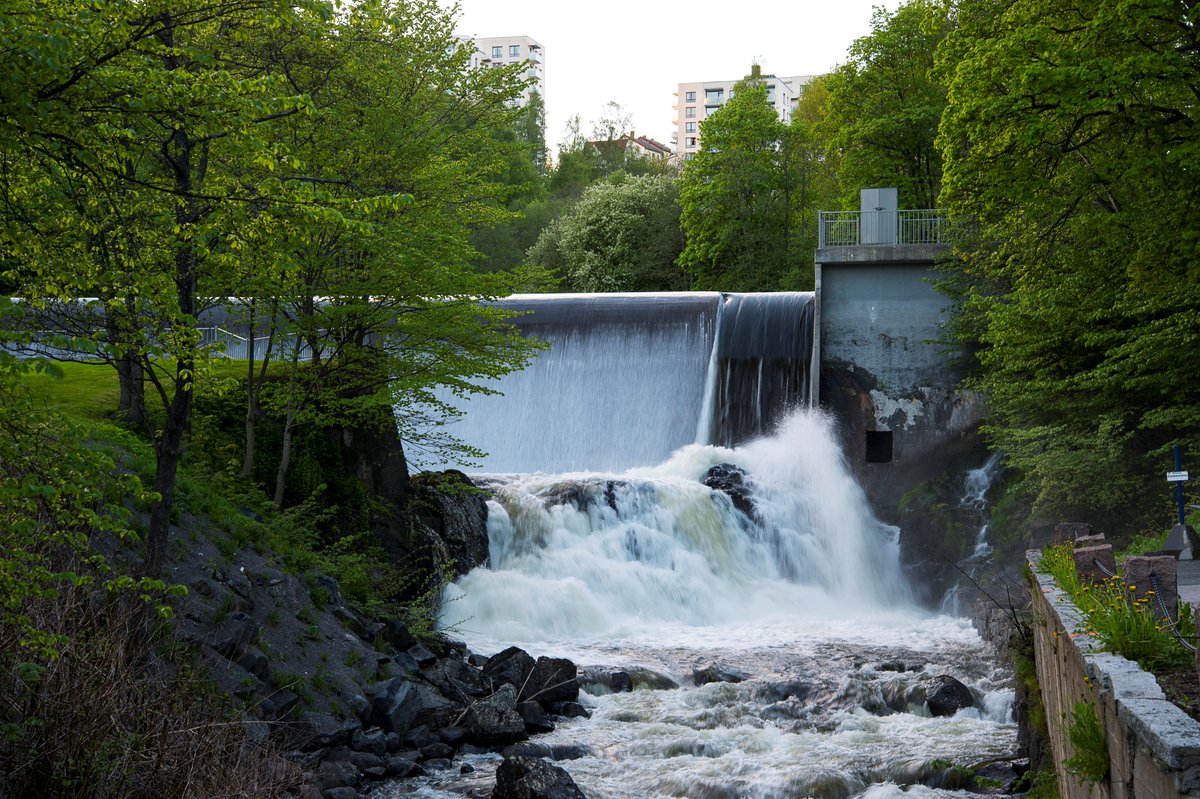 Vi fortsetter vår serie om Akerselvas bruer og fosser: Nydalsfossen. bit.ly/2eOicuQ