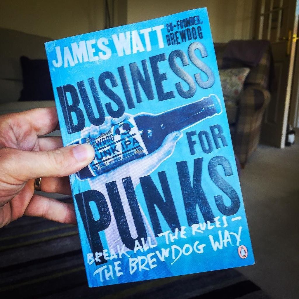 This is shaping my up to be one of the best business books I've ever read. Business for Punks by James Watt. instagram.com/p/BYiBzmCABRS/