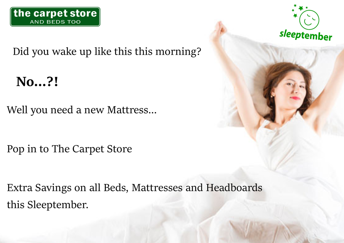 TheCSBrandon's tweet image. Did you know? The Foundation of a good night sleep is a comfortable bed. So....

#Sleeptember #betternightsleep #sleep #morethanacarpetstore