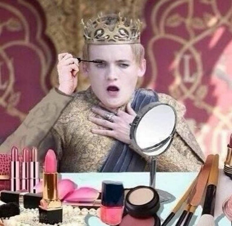 Beauty guru's be like
#Joffrey #GameOfThrones