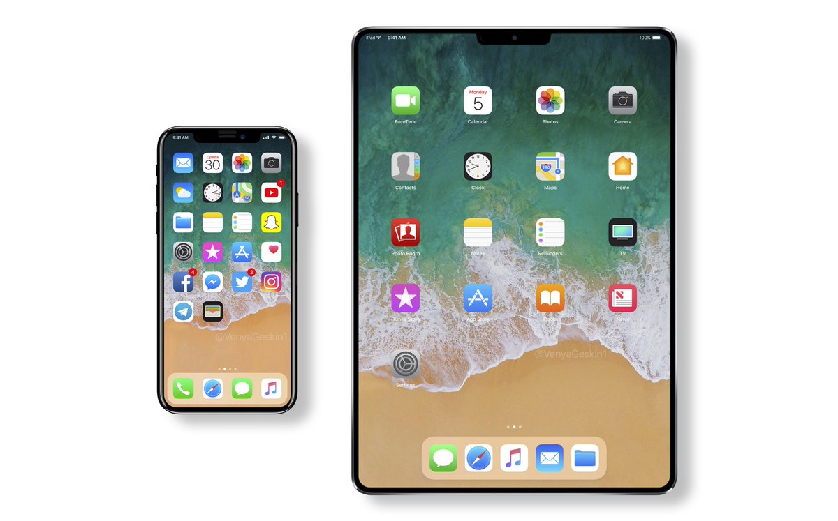 Ben Geskin Do You Expect That Apple Someday Will Introduce Ipad With Design Like Iphone X Faceid Your Thoughts