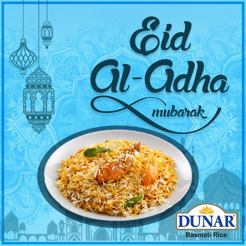 DunarFoodsLtd's tweet photo. Dunar Foods Ltd Wishes you all a Happy Eid.
#EidMubarak #EID #happy #Wishes #DunarFoodsLtd #SurenderGuptaDunar #EidulAzha #EidulAdha https://t.co/ZKy8C4ywPE