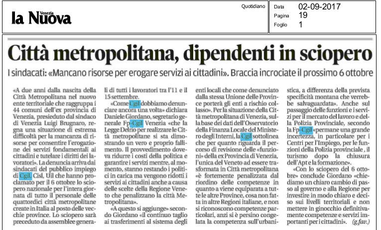 FpCgilVenezia's tweet photo. Verso lo sciopero nazionale di province e Città Metropolitane.
Il punto di @giordano_dan su @CMVenezia 
https://t.co/WYB1ZrVPD5 https://t.co/sxZto7gDmK