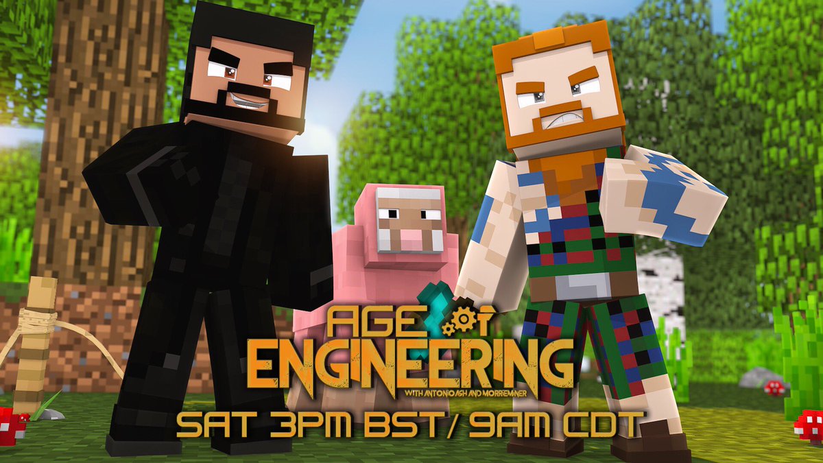 AntonioAsh89's tweet image. It&apos;s today! Help me and @MorrieMiner through the ages as we try to find a way to Return to The Monsters of Nowhere  #AgeOfEngineering 🎉