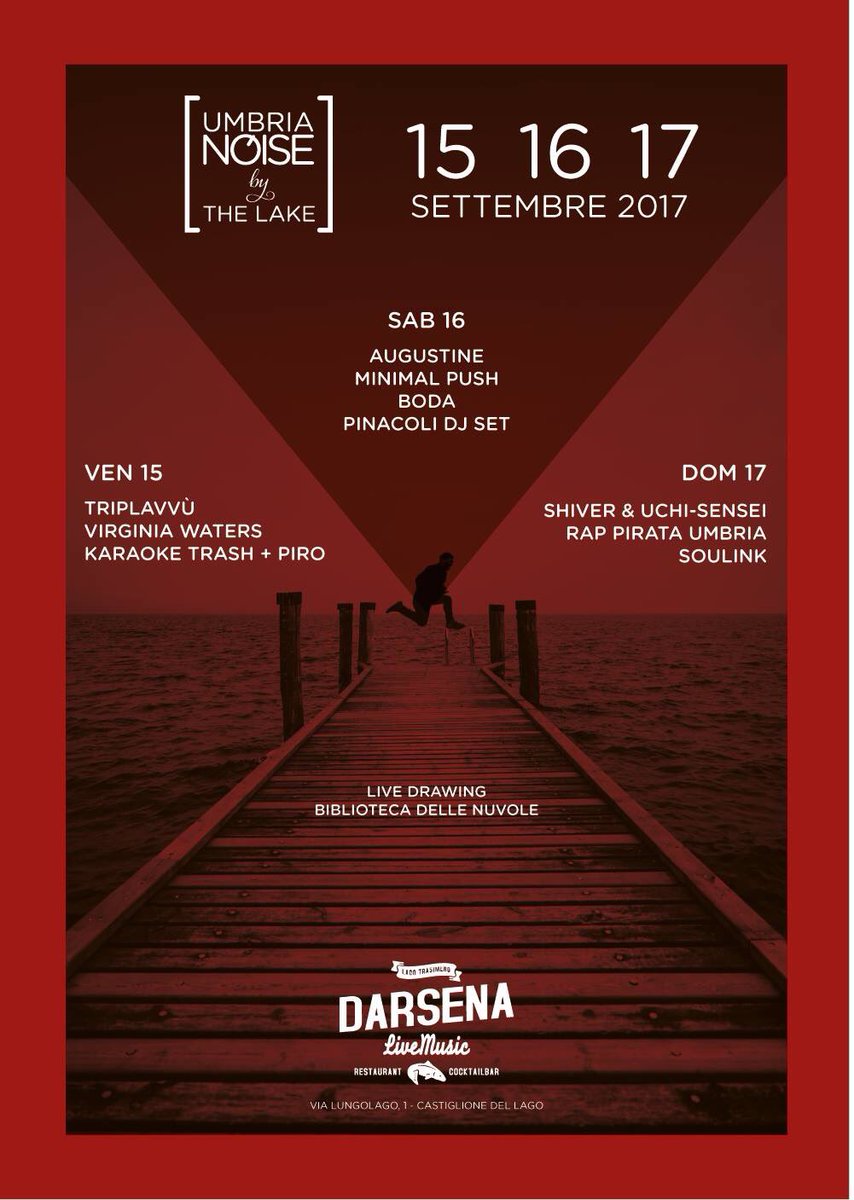 ... on the lake waters! 👁‍🗨🌊
Save the date, See ya!