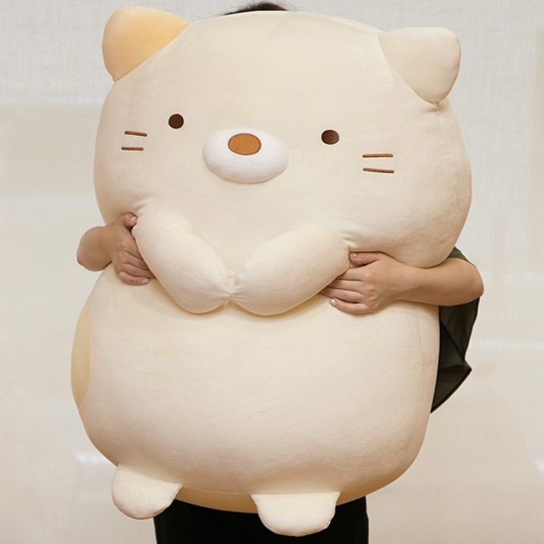 すみっコぐらし ねこ 特大ぬいぐるみ 楽天市場】すみっコぐらし ねこ