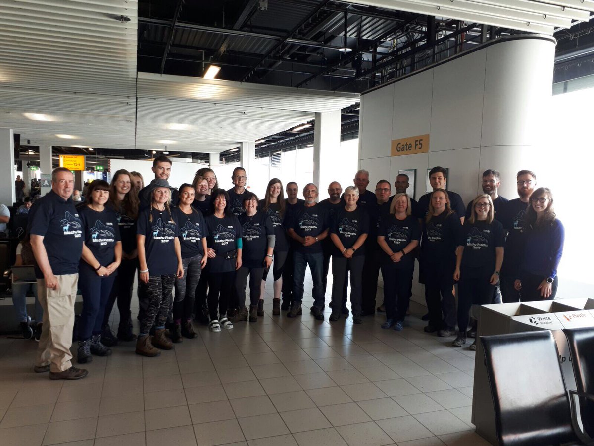 niamhcallan88's tweet photo. The full team in Amsterdam! Next stop Lima! #TeamMachuPicchu17 https://t.co/EQPn4wWZNP