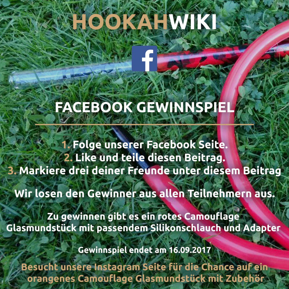 HookahWiki's tweet photo. GEWINNSPIEL auf Facebook und Instagram!

https://t.co/nN2MBXBKPg
https://t.co/fGNvCchmLy

Gewinnt Waren im Wert von 52 Euro.

#giveaway https://t.co/mvsWk2Ee9O