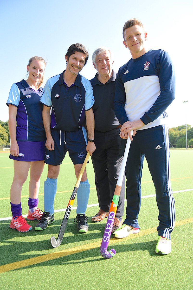Woking_NewsMail's tweet photo. @GBHockey player @Samuel_Ward13 officially opened @WokingHC 's new international standard artificial pitch today (2 Sept) Goldsworth Park. https://t.co/TT0hoAeNw7