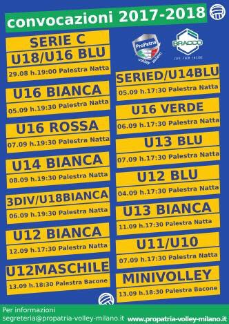 ProPatriaVolley's tweet photo. #PRO2017/2018 Si torna in palestra! https://t.co/jUKAcfADTO